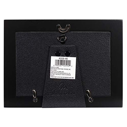 Malden International Designs Sisters Expressions Picture Frame, 4x6, Black - style: Sisters