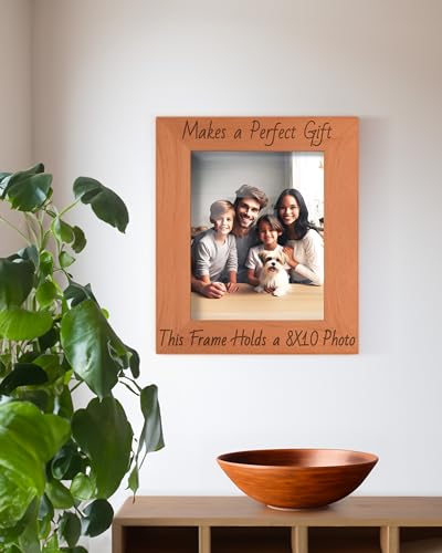 ThisWear Bereavement Dad Once Angel Now Mine Wood Frame - Portrait 8x10 - size: 8x10 Photo - Portrait
