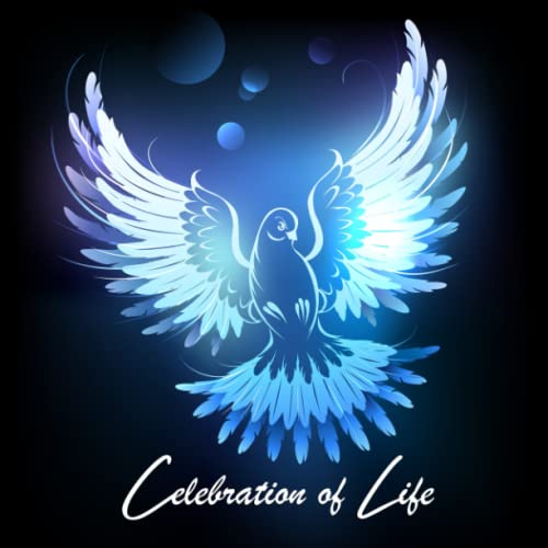 Funeral Guest Books Celebration Of Life: Dove Memorial Funeral Guest Book