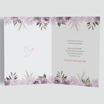 Sympathy Card for Loss of Mom or Mother with Printed Verse