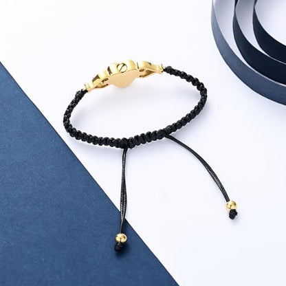 constantlife Double Heart Cremation Bracelet for Ashes for Women Stainless Steel Pendant Urn Memorial Jewelry Loved Ones Human Pet Funeral Keepsake Gift - color: Sunflower-Golden