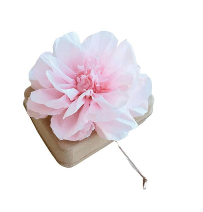 Biodegradable Water Burial Urn Kit with Pink Flower – Cruise Approved Ocean Ashes Scattering Ceremony with Certificate (3 Sizes) (Small) - size: Small