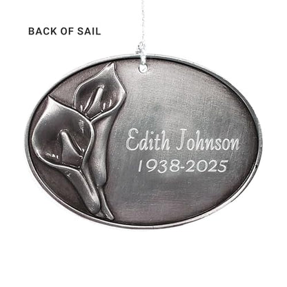 Let's Make Memories Personalized Whispers from Heaven Keepsake Wind Chime - Sympathy - 14" H - style: Whispers from Heaven