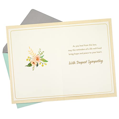 Hallmark Sympathy Card, Cardinal (Their Spirit Lives On) - color: Love Sees Us Through