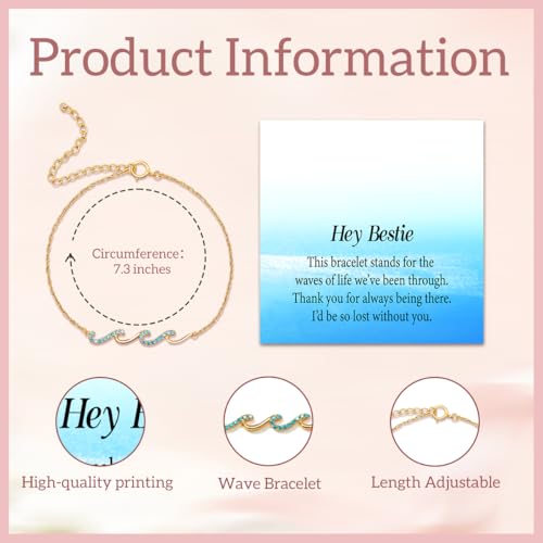 Bracelets Gifts Accessories Survivor Gifts for Friend Mom Women Grandma - color: Granddaughter