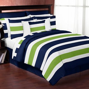 Navy Blue Fabric Memory/Memo Photo Bulletin Board - color: Navy