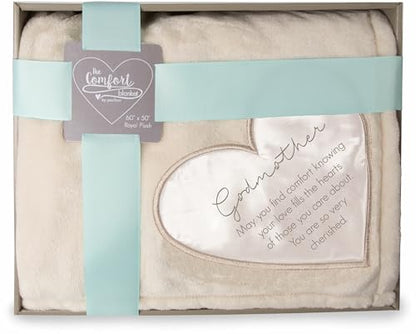 Pavilion Gift Company - Godmother Gift Soft Royal Plush Blanket 50x60 Inch - style: Godmother