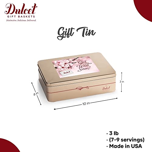 Get Well Soon Gifts For Men Food Gift Baskets Gourmet Get Well Soon Gift Baskets For Women, Men, Mom, Dad, Daughter, Family, Friends, Him, and Her Food Gifts By Dulcet Gift Baskets - color: Get Well