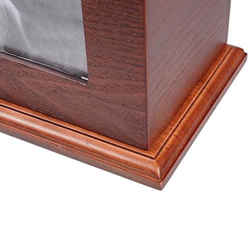 Cremation Urns for Human Ashes Adult Male Female, Wooden Photo Frame Urns Box and Casket for Ashes Men Women Child, Pets Cat Dog Urn, Burial Funeral Memorial Urns