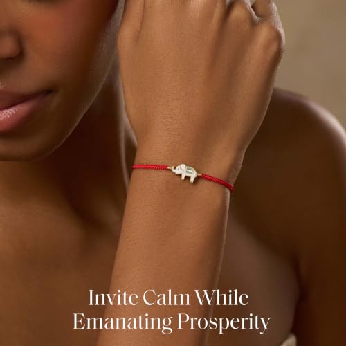 KARMA AND LUCK Adjustable Red String Bracelet for Women | Polished for Versatile, Everyday Elegance - style: Spiritual Strength