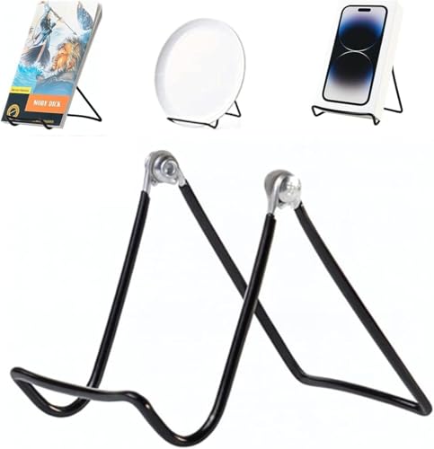 KINGDOM SOLUTIONS - 3.25" Black Metal Display Stand Made in USA - 36 Pack - color: Black Adjustable, size: 3.25" (36-pack)