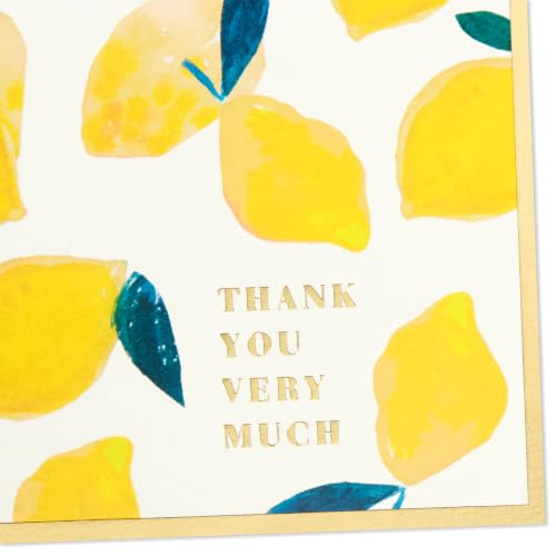 Hallmark Boxed Thank You and Blank Cards Assortment (Four Assorted Tropical Designs, 40 Note Cards and Envelopes) - style: Tropical Designs