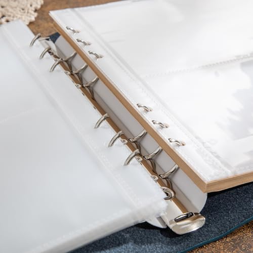 Leather Photo Album for 4x6 Pictures Album Book With Writing Space for Family Wedding Anniversary Birthday Christmas Baby Vacation, Gift for Anniversary (Blue Heart) - color: Blue Heart