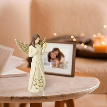 Butterfly Gifts for Women, Miscarriage Gifts for Mothers | Memorial Sympathy Gifts for Loss of Mom, Dad, Hand-Painted Remembrance Angel Gift - style: Miscarriage Gifts