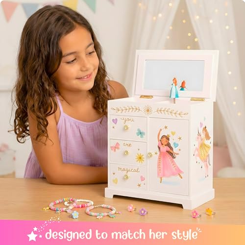 Giggle & Honey® Princess Musical Jewelry Box for Girls - style: Perfect Princess