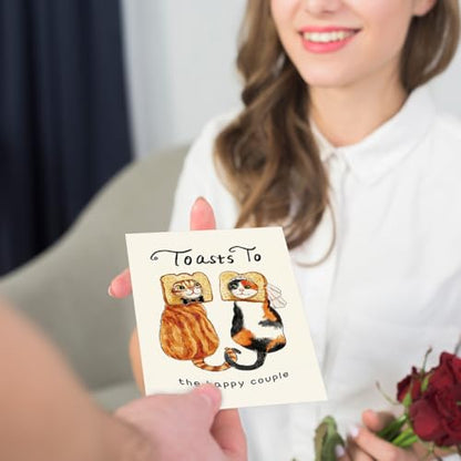 fancu Wedding Card Gift for Bride and Groom - color: ZC-019
