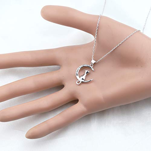bobauna Pet Memorial Keychain My Angel Has Whiskers Pet Loss Jewelry Sympathy Loss Of Cat Gift For Cat Lover Family Friend - color: Cat Whiskers Necklace