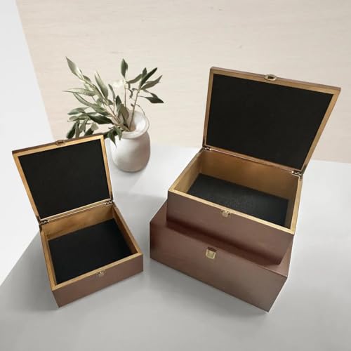 Engraved Wooden Keepsake Box, Wedding Memory Box, Personalized Keepsake Wood Box, Time capsule box, Customize wedding Gift, Custom Photo Box - style: Storage Box Design - 1
