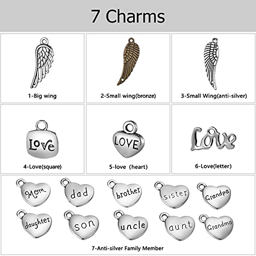 Hourglass Ashes Keychain Urn Pendant Memorial Keepsake Cremation Jewelry Aunt - Customized - color: Aunt - Customized