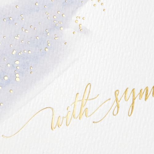 Hallmark Signature Sympathy Card (Many Thoughts and Prayers) - color: Spirit Lives On