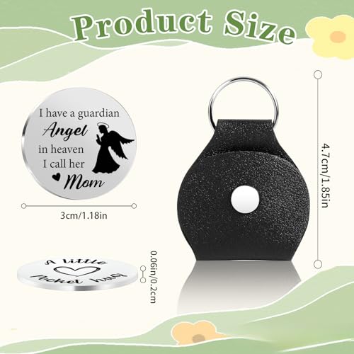 Pocket Hug Token 2026 Graduation Giftsfor her him Mothers Day Gifts for Mom Thank You Gift for Her Him - color: I Have a Guardian Angel