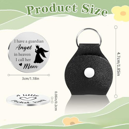 Pocket Hug Token 2026 Graduation Giftsfor her him Mothers Day Gifts for Mom Thank You Gift for Her Him - color: I Have a Guardian Angel