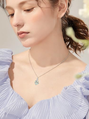 JKR Heart Urn Necklace for Ashes Crystal Keepsake Pendant Memorial Jewelry - style: Dragonfly-White Crystal