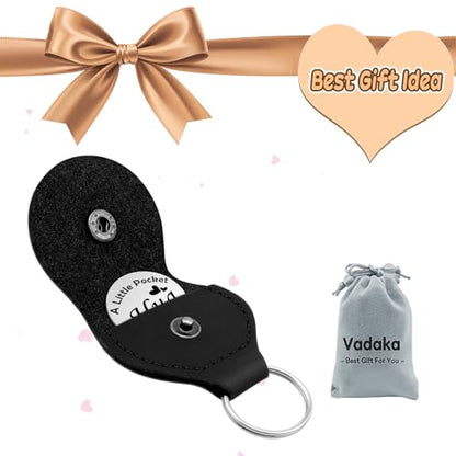 Pocket Hug Token Coin Holder Keychain Sympathy Memorial Gifts for Loss of Mom Dad Grief Bereavement Remembrance Gift for Loss of Mom Dad Dog Grandma Sister Brothers Condolence Funeral Sentimental Gift