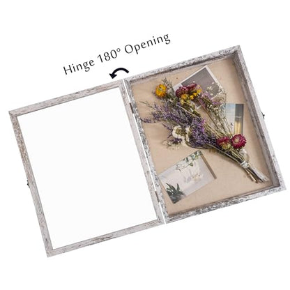13x16 Wedding Bouquet Shadow Box Display Case,,White - color: White, size: 13*16