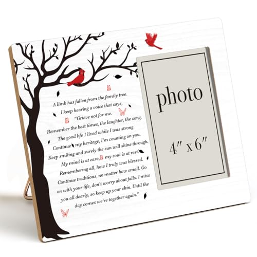 Memorial Picture Frame Gifts, Sympathy Gifts for Loss of Loved One - color: A