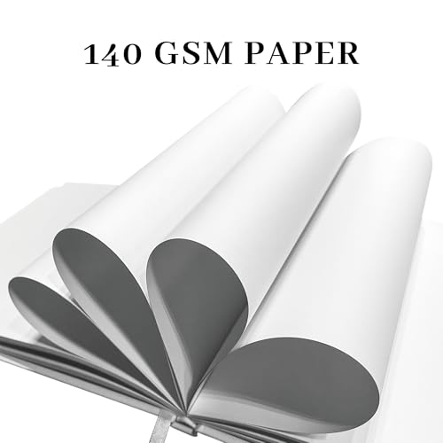 Wedding Guest Book – Guest Book for Receptions, Baby Showers & Celebrations | Milky White Linen Hardcover, Polaroid Guest Book with 100 Blank Pages for Signatures and Photos - color: B Milky White