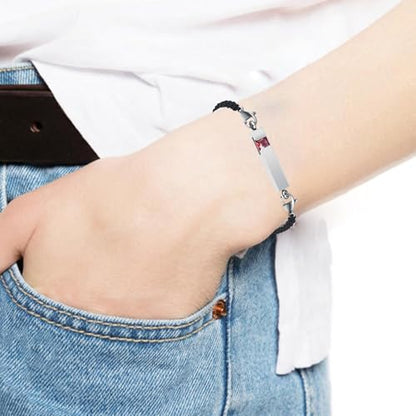 Harbeingt Adjustable Urn Bracelet for Ashes for Women Cremation Jewelry - color: Silver -R