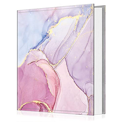 Fintie Photo Album 4x6 Photos - 600 Pockets Large Capacity Albums Book | Vegan Leather Cover, 4X6 Picture Keepsakes, Family/Wedding/Travel Memory Book, Baby/Kids/Boys/Girls Gift, Dreamy Marble - color: Dreamy Marble
