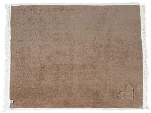Pavilion Gift Company - Love You Grandma - 42x50 Inch Super Soft Sherpa Tassel Fringe Blanket Wrapped in A Ribbon with A Handle - style: Love you Grandma