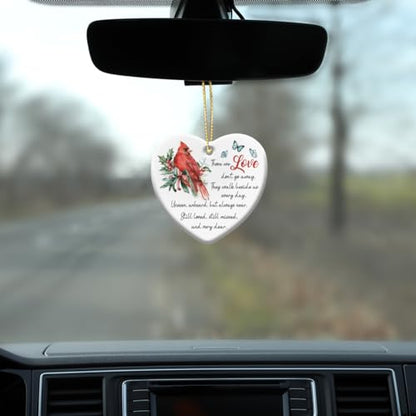 Cardinal Memorial Christmas Ornament Keepsakes - Sympathy, Bereavement Gifts for Loss of Loved One, Condolences Gift, in Loving Memory of Mother, Father, Son, Daughter, Brother, Husband - style: Memorial