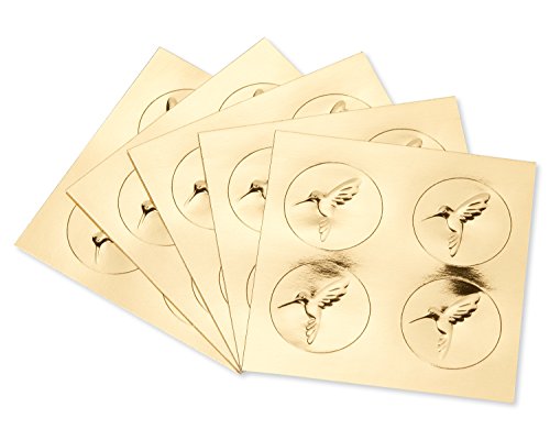 Papyrus Watercolor Hummingbird All Occasion Cards with Envelopes & Signature Seals, Blank Inside for Personalized Message (12-Count)