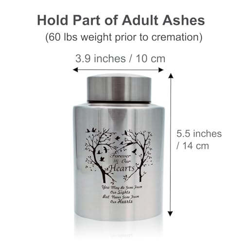 Small Urns for Human Ashes, for Female & Male - size: 60 lbs
