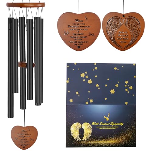 Memorial Gifts for Loss of Mother,Windchimes in Memory of a Loved One Sympathy Gifts for Loss of Mom Memorial Wind Chimes for Loss of Mother Remembrance Bereavement Condolence Gifts - size: Mother