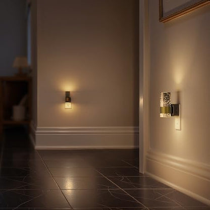 Night Light, Dimmable Night Lights Plug into Wall | LED Night Light, 0-100 LM Adjustable Brightness, 3000K Automatic Plug in Night Lights, Dusk to Dawn Sensor, Bathroom Hallway - color: Black, size: 1 Pack