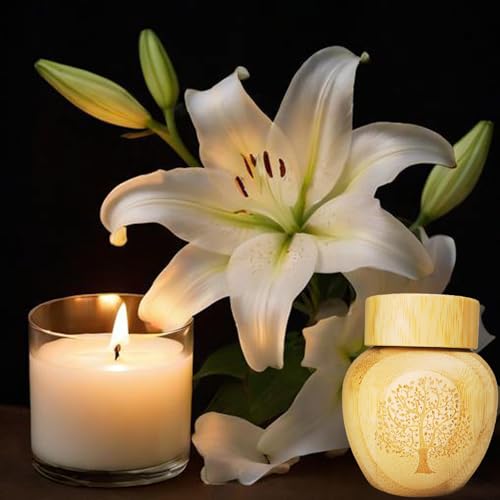 Mini Scattering Urns for Human Ashes Adult, Tree of Life Pattern Engraved Biodegradable Bamboo Urns, 2.1''x2.6'' Scattering Tubes (Set of 1) - size: Mini,2.1''x2.5'',1 Pcs