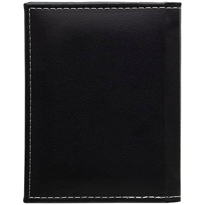 Neil Enterprises Inc. 4x6 Black Photo Album with White Stitching - Holds 24 Photos