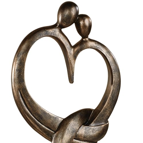 Touch of Class Everlasting Love Sculpture, Bronze Finish