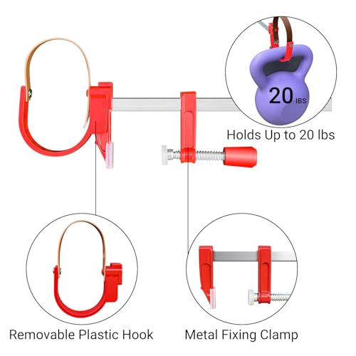 Christmas Grave Wreath Holder,Headstones Hanger,Adjustable 3-8" - 2 Pack - color: Red, size: 3 to 8 inches