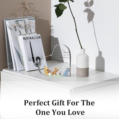 Winnie Thank You Appreciation Gifts for Women, Friendship Keepsake Winnie Sign, Friendship Birthday Presents for Friends Sister Besties, Desk Home Winnie Decorations for Girls - style: Winnie 008