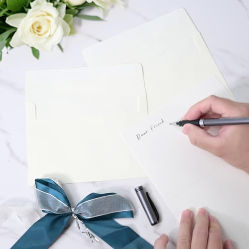 A2 Cream White Envelopes 4x5.5 80 Pack, Self Seal for Elegant Bridal RSVP - color: Cream White, size: 80 Pack A2 (4.33x5.75in) Envelopes