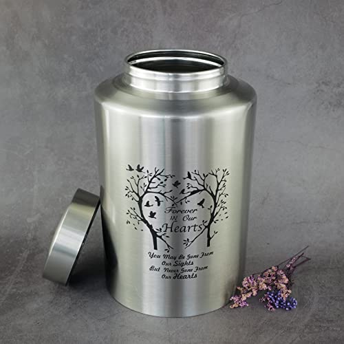 Large Cremation Urns for Human Ashes, for Adult Female & Male - size: 220 lbs