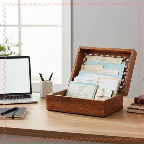 Mela Artisans Trellis Mango Wood Box - Medium Polish, 10.5x7.5 in - color: Medium Polish, size: Extra Large