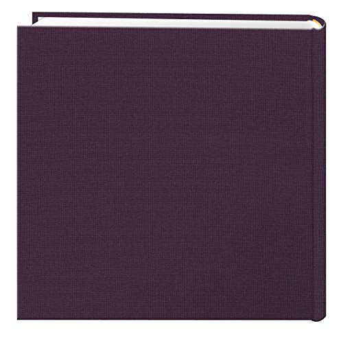 Fabric Frame Cover Photo Album 200 Pockets Hold 4x6 Photos, Wildberry Purple - color: Wildberry Purple, size: 4" x 6" (Pack of 1)