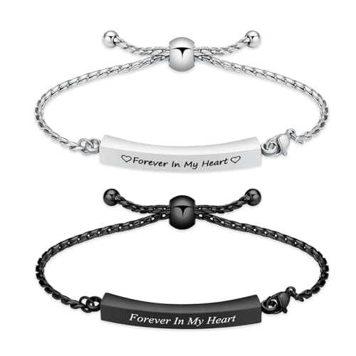 Minicremation Shiny Crystal Cremation Bracelet for Ashes for Women Cube Urn Bangle Locket Ash Holder Memorial Jewelry Bracelet Keepsake Gift - color: 2pcs