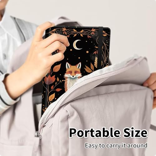 Photo Album 4x6 120 Pockets Photos with Elastic Band, Cute PU Leather Photo Books Small Mini Capacity Picture Album for Family Wedding Travel Anniversary Baby Vacation Pictures, Cute Fox - color: Cute Fox